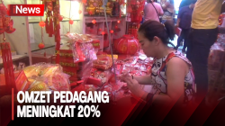 Jelang Imlek, Peningkatan Omzet Pedagang Pernak Pernik di Medan Mencapai 20%