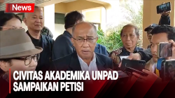 Sampaikan Petisi, Civitas Akademika Unpad Kritik Kualiatas Demokrasi Era Jokowi 