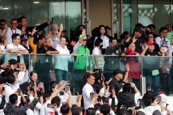 Momen HT bersama Ketum Parpol Pendukung Ganjar-Mahfud Salam 3 Jari