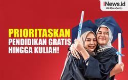 Infografis Mahfud MD Janji Akan Prioritaskan Pendidikan Gratis hingga Kuliah!