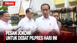 Pesan Jokowi soal Debat Kelima Pilpres: Lebih Baik Debat Visi Misi, Tidak Debat Terlalu Personal