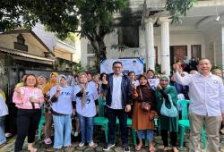 Warga Kebagusan Doakan Caleg Partai Perindo Menang 
