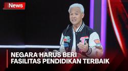 Ganjar Pranowo: Jika Pendidikan Ingin Maju, Negara Harus Berikan Fasilitas Terbaiknya