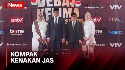 Kompak Kenakan Jas, Begini Gaya Anies dan Cak Imin saat Tiba di JCC Senayan