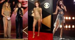 Potret Miley Cyrus di Red Carpet Grammy Awards 2024, Nyaris Telanjang!