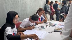 Caleg Partai Perindo Selvianti Joenoes Bagikan KTA Berasuransi ke Warga Denpasar<