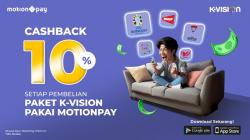 Pilih Tayangan Favorit di K-Vision melalui MotionPay, Bisa Dapat Cashback 10 Persen!