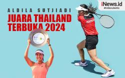 Infografis Petenis Indonesia Aldila Sutjiadi Juara di Thailand Terbuka 2024 