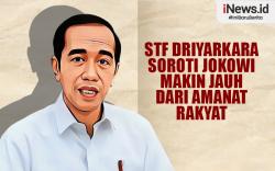Infografis STF Driyarkara Soroti Presiden Jokowi Makin Jauh dari Amanat Rakyat 