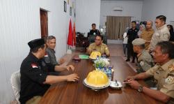 Pj Gubernur Sultra Datangi Bawaslu dan KPU, Cek Kesiapan Pemilu 2024