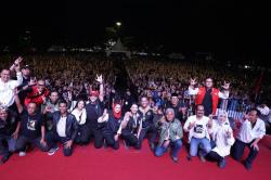 Pesta Rakyat di Sidoarjo Sangat Meriah, Puluhan Ribu Warga Siap Menangkan Ganjar-Mahfud