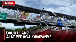 Keluarkan Surat Edaran, KLHK Dorong Pengelolaan Daur Ulang Bekas Alat Peraga Kampanye