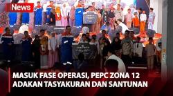 Lapangan Gas JTB Masuki Fase Operasi, PEPC Zona 12 Adakan Tasyakuran