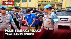 2 Pelaku Tawuran Ditembak saat Serang Polisi dengan Sajam di Bogor