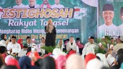 Atikoh Ganjar Istighosah Bareng Warga Tangsel: Ikhtiar Mengetuk Pintu Langit