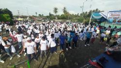 Senam Sehat Diikuti Ratusan Emak-Emak, Caleg Hermanto Phoeng: Partai Perindo Hadir untuk Masyarakat