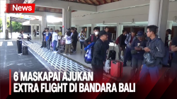6 Maskapai Ajukan Extra Flight ke Bali Selama Libur Panjang Isra Mi'raj dan Imlek