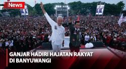 Hadiri Hajatan Rakyat di Banyuwangi, Ganjar: Kekuatan Rakyat Mampu Sulap Elektabilitas