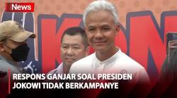 Presiden Jokowi Sebut Tidak Akan Berkampanye, Ganjar Pranowo Beri Respons