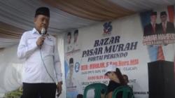 Caleg Partai Perindo Muhajir Tegaskan Bazar Murah Minyak Goreng untuk Bantu Rakyat