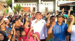 Caleg Perindo Antonius Riyanto Tampung Aspirasi Warga Kampung Sawah Cilincing