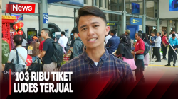  Laporan dari Stasiun Pasar Senen, 103 Ribu Tiket Ludes Terjual pada Libur Panjang