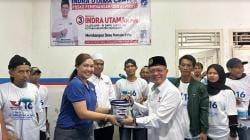 Caleg Perindo Bagikan Cat Gratis untuk Warga Sukabumi Korban Kebakaran dan Fasosfasum<