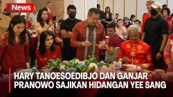 Gelar Dinner Imlek, Hary Tanoesoedibjo Dan Ganjar Pranowo Sajikan Hidangan Khas Yee Sang