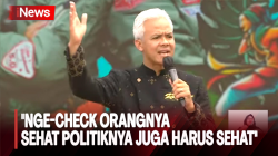  Dikalungi Stetoskop saat Kampanye Akbar, Ganjar Beberkan Makna Simbolisnya 