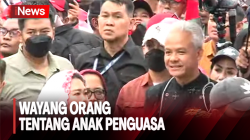 Tiba di Hajatan akyat Solo, Ganjar Membelah Lautan Manusia di Lapangan Benteng Vastenburg 