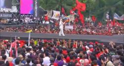 Kampanye Ganjar-Mahfud di Semarang Dibuka Meriah dengan Lagu-Lagu Ambyar Woro Widowati