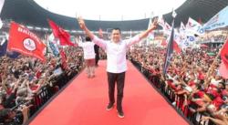 HT Pompa Semangat Ribuan Pendukung Ganjar-Mahfud di Pakansari