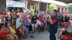 Caleg Perindo Ajak Warga Medan Marelan Pilih Calon yang Bersih Berdasarkan Rekam Jejaknya