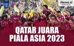 Infografis Qatar Juara Piala Asia 2023 Lewat 3 Penalti Akram Afif 