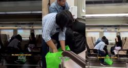 Viral Penumpang Masak Nasi di Gerbong Kereta, KAI: Berpotensi Bahayakan Keselamatan