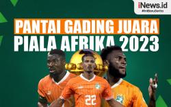 Infografis Pantai Gading Juara Piala Afrika 2023