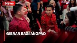 Gibran Lewati Masa Tenang Pemilu dengan Bagi Angpao pada Perayaan Imlek di Glodok