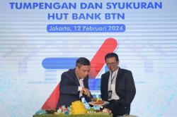 Potong Tumpeng dan Syukuran HUT ke-74 BTN