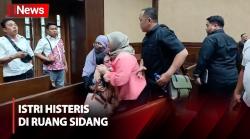 Dengar Tuntuan Suaminya, Istri Histeris di Ruang Sidang Kasus Penanganan Perkara di MA