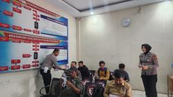 Cooling System Ditlantas Polda Riau, Petugas Pelayanan BPKB Ajak Warga Wujudkan Pemilu Damai