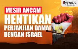Infografis Mesir Ancam Hentikan Perjanjian Damai dengan Israel
