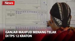 Kantongi 117 Suara, Ganjar-Mahfud Menang Telak di TPS 12 Tempat Sri Sultan HB X Mencoblos