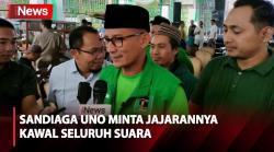 Hasil Quick Count PPP Sentuh 5 Persen, Sandiaga Uno Minta Jajarannya Kawal Seluruh Suara