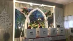 TPS Unik di Grobogan Bak Pesta Pernikahan, Warga Nyoblos Berasa Kondangan<