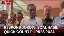 Tanggapi Hasil Quick Count Pilpres 2024, Presiden Jokowi: Kita Tunggu Hasil Resmi KPU 