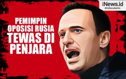 Infografis Pemimpin Oposisi Rusia Alexei Navalny Tewas di Penjara