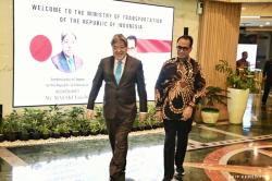 Menhub dan Dubes Jepang Bahas Proyek MRT Cikarang-Balaraja hingga Pelabuhan Patimban, Ini Hasilnya