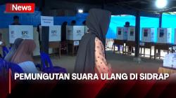 KPU Sidrap Lakukan Pemungutan Suara Ulang di Watang Pulu