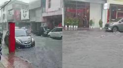 Hujan Deras Guyur Kota Bandung, Jalan Pagarsih dan Cibadak Banjir<