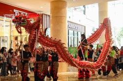 Festival Naga Barongsai di Kota Kasablanka Meriahkan Imlek 2024